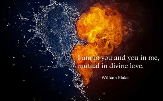 Blake, you in me, I in you